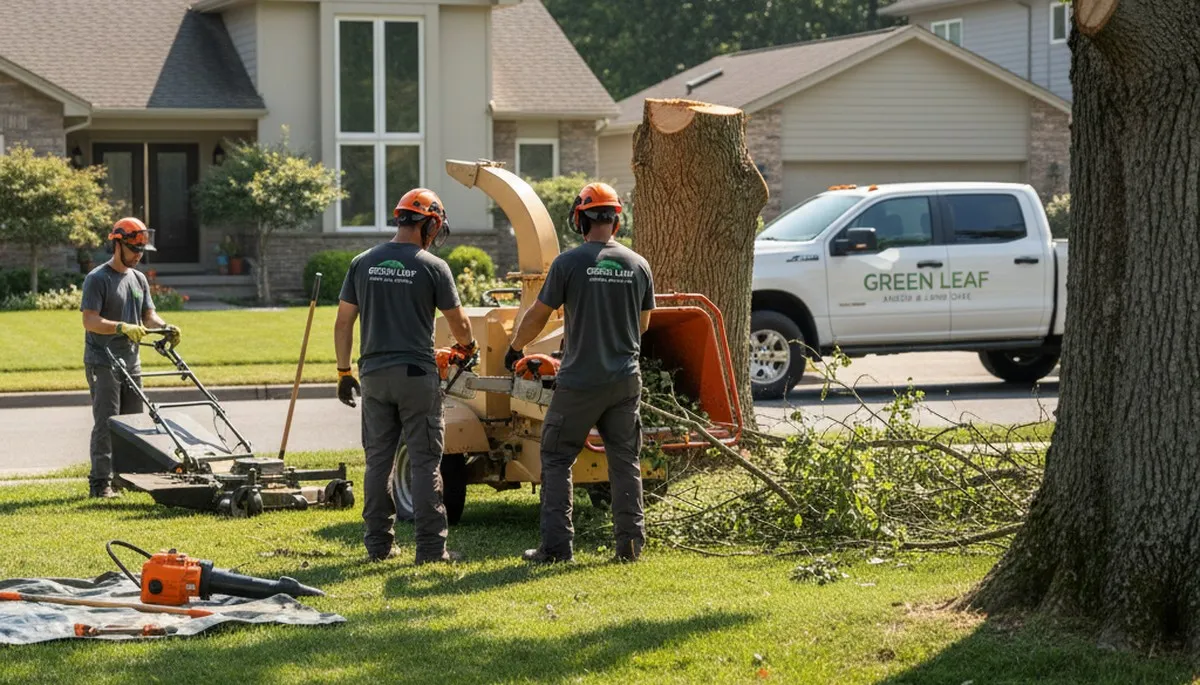 Professional lawn care and tree maintenance in New Port Richey, FL by Chop Chop Tree experts