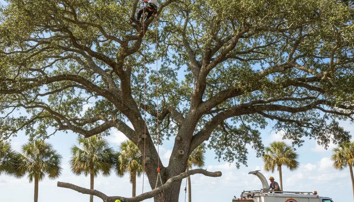 Professional tree removal service in New Port Richey FL by certified arborists