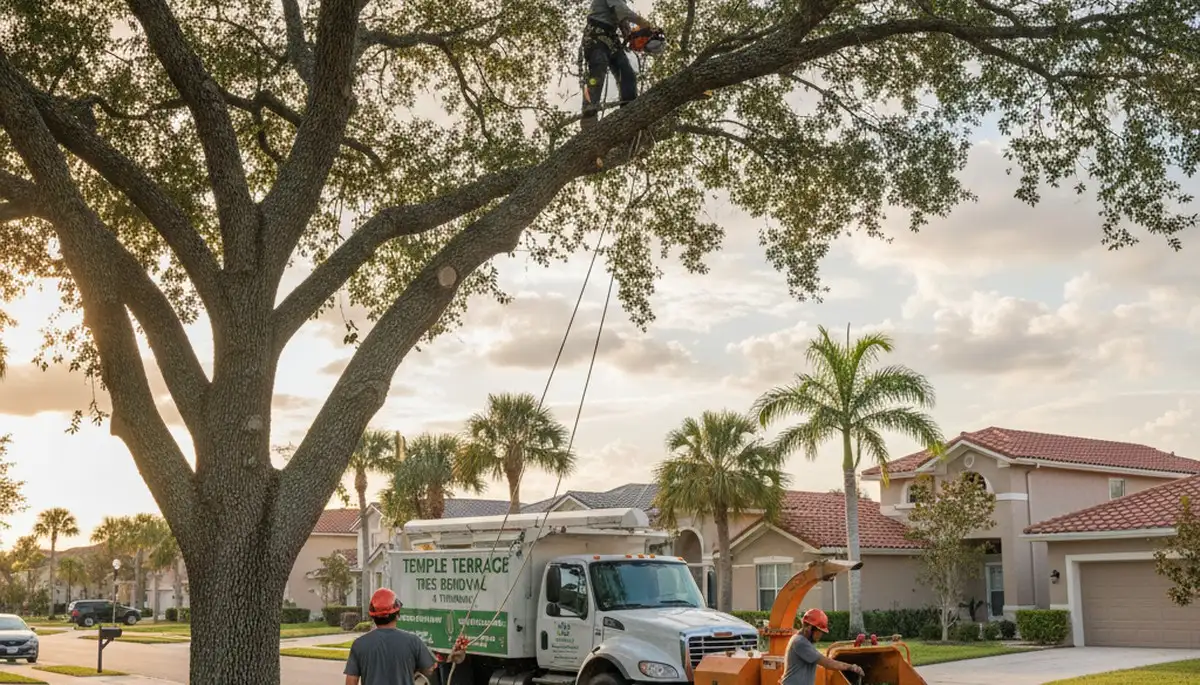 Professional tree removal service in New Port Richey FL by certified arborists